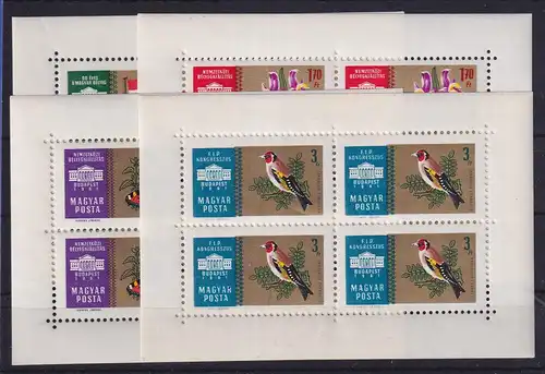 Ungarn 1961 Kleinbogensatz Mi.-Nr. 1783-1786 A postfrisch **