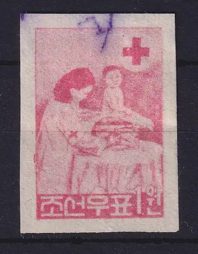 Nordkorea 1957 Kinderkrankenschwester Mi.-Nr. 131 B gestempelt