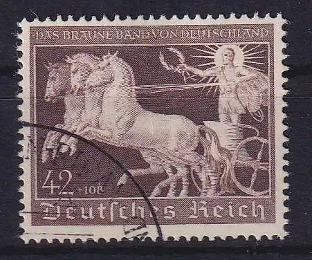 Deutsches Reich 1940 Das Braune Band Mi.-Nr. 747 gestempelt