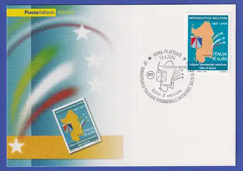 Italien 2006 Sardinien Mi.-Nr. 3125 mit ET-Sonder-O auf Maximumkarte