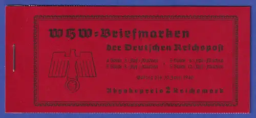 Deutsches Reich 1939 Markenheftchen Mi.-Nr. MH 46 postfrisch **