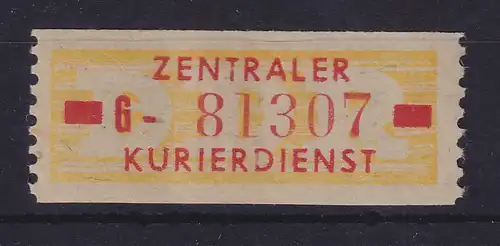 DDR Dienstmarken B Mi.-Nr. 18 II G Suhl # 81307 postfrisch **