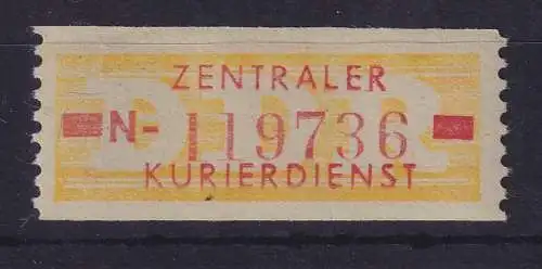 DDR Dienstmarken B Mi.-Nr. 18 I N1 Erfurt # 119736 postfrisch **