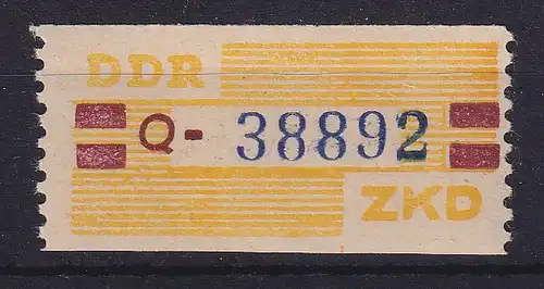 DDR Dienstmarken B Mi.-Nr. 25 Q Cottbus # 38892 postfrisch **