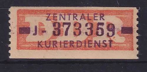 DDR Dienstmarken B Mi.-Nr. 22 J Schwerin # 373359 postfrisch **