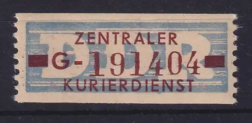 DDR Dienstmarken B Mi.-Nr. 20 G Suhl # 191404 postfrisch **