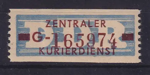 DDR Dienstmarken B Mi.-Nr. 20 G Suhl # 165974 postfrisch **