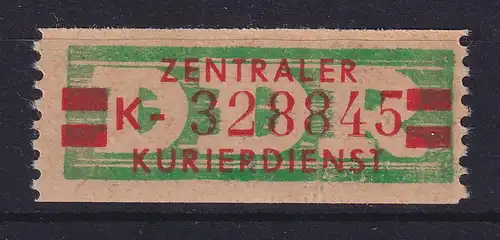DDR Dienstmarken B Mi.-Nr. 31 II K Erfurt # 328845 postfrisch **