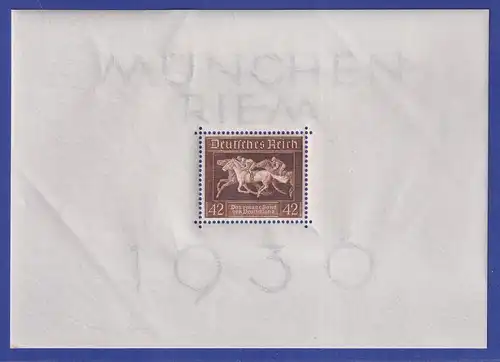 Deutsches Reich 1936 - Das Braune Band - Mi.-Nr. Block 4 X postfrisch **
