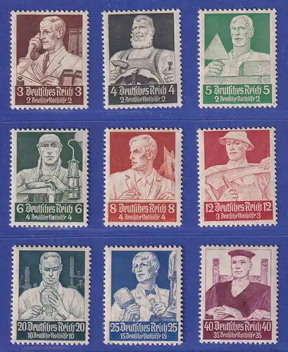 Dt. Reich 1934 Nothilfe Berufsstände Mi.-Nr. 556-564 postfrisch **