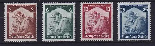 Dt. Reich 1935 Saarabstimmung Mi.-Nr. 565-568 postfrisch **