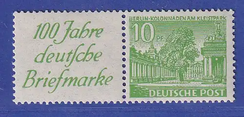 Berlin 1949 Berliner Bauten Zusammendruck W 9 postfrisch ** 