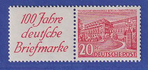 Berlin 1949 Berliner Bauten Zusammendruck W 13 postfrisch ** 