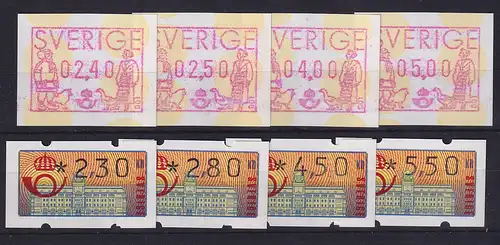 Schweden / Sverige  kleines ATM-Lot ** mit 2 Sätzen