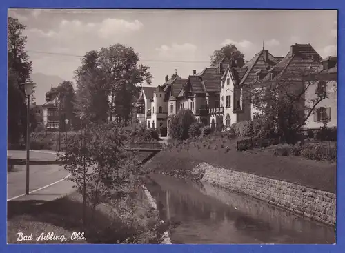 AK Bayern Bad Aibling Straße an der Mangfall