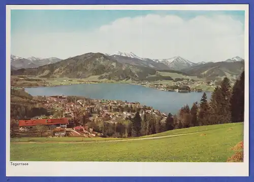 AK Bayern Tegernsee mit Blick auf Bad Wiessee