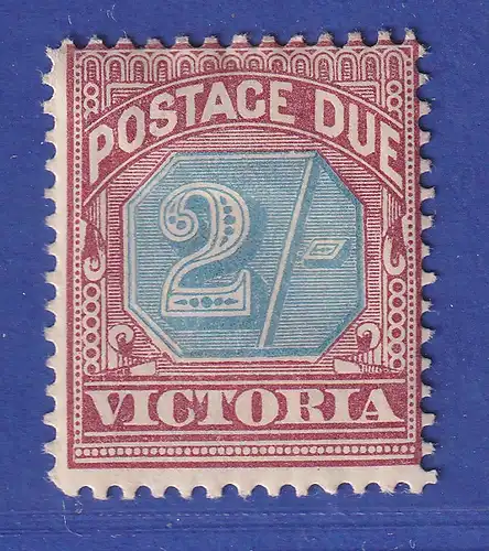 Australien Victoria 1890 Portomarke 2 Sh Mi.-Nr. 9 ungebraucht *