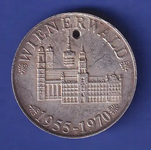 Silber-Medaille 15 Jahre Wienerwald 1970, 19g Ag1000  ANSEHEN !