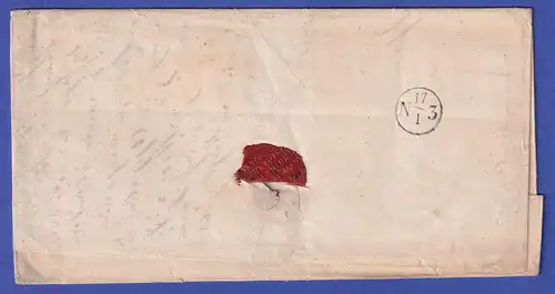 Preußen Vorphila-Brief mit Zweizeiler SCHWEIDNITZ, 1844