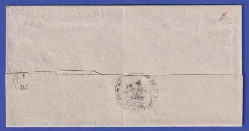 Preußen Vorphila-Brief mit Einkreisstempel GURCZNO, nach 1838