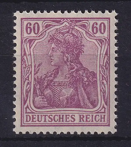 Dt. Reich Germania Kriegsdruck 60 Pf Mi.-Nr. 92 II a postfrisch **