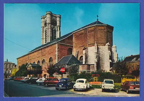 Belgien FRAMA-ATM P3036 mit ENDSTREIFEN auf R-Postkarte ATH , 10.3.1983