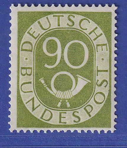 Bundesrepublik Posthornsatz 90Pfg-Wert Mi.-Nr. 138 ** tiefst gepr. Schlegel