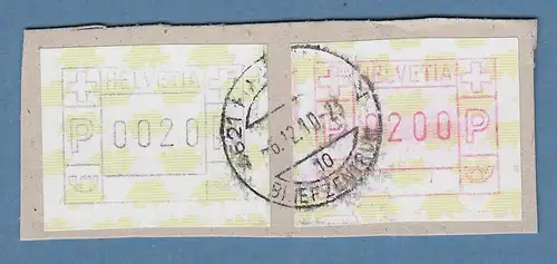 Schweiz 1997 FRAMA-ATM Landkarte der Schweiz, Druck SCHWARZ, Mi-Nr. 5ye 0020 O