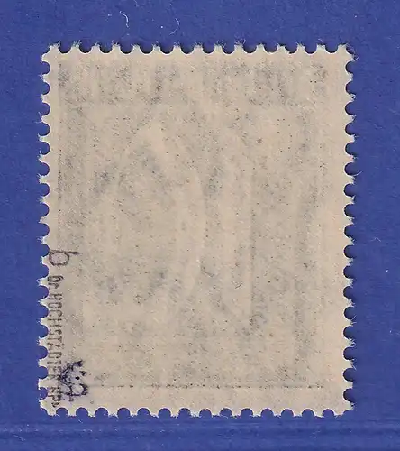 Dt. Reich 1922 Ziffer 10Pfg seltene Farbe schwarzoliv Mi-Nr. 159 b ** gpr. INFLA