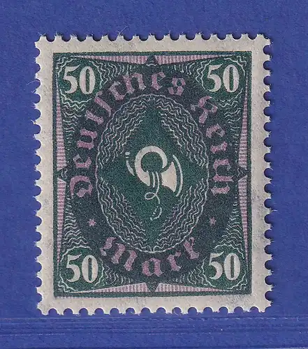 Dt. Reich 1922 50 Mark b-Farbe Mi-Nr. 209 W b ** gpr. INFLA