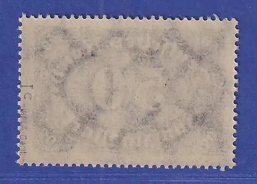 Dt. Reich 1922 Queroval 50 Mark seltene Farbe Mi-Nr. 246 c ** gpr. INFLA