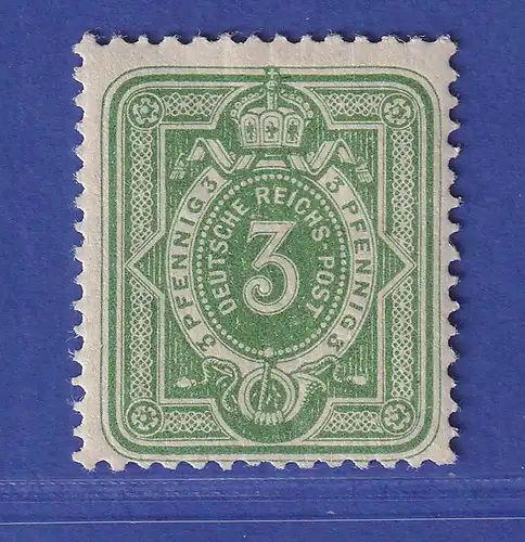 Deutsches Reich 3 Pfennig Mi.-Nr. 39 I b ungebraucht * gepr. ZENKER BPP