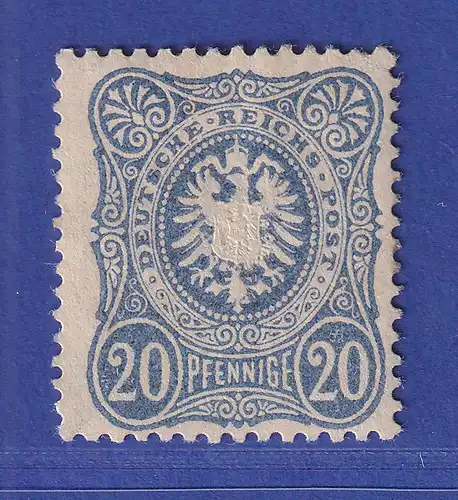 Deutsches Reich 20 Pfennige Mi.-Nr. 34 a ungebraucht * 