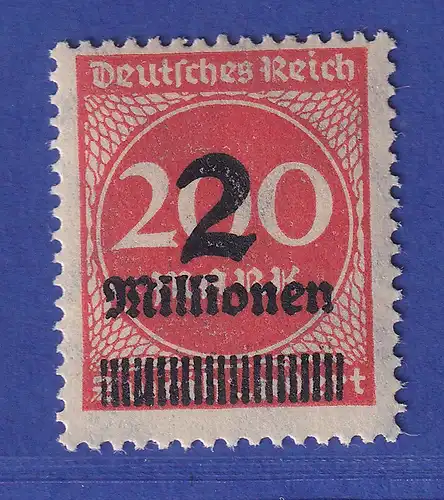 Dt. Reich 1923 Infla Freimarke Mi.-Nr. 309 A P c ** gpr. Infla