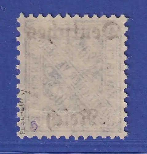 Deutsches Reich 1920 Dienstmarke Mi.-Nr. 60 Y postfrisch ** gepr. PESCHL BPP