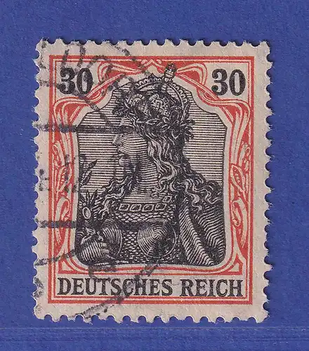 Dt. Reich Germania 30 Pfg Friedensdruck Mi.-Nr. 89 I y O gepr. ZENKER BPP