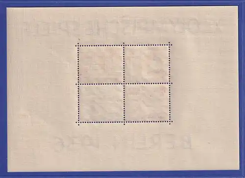 Deutsches Reich 1936 Olympische Sommerspiele Mi.-Nr. Block 6 postfrisch **