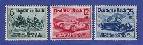 Deutsches Reich 1939 Automobil-Ausstellung Mi.-Nr. 686-688 postfrisch **