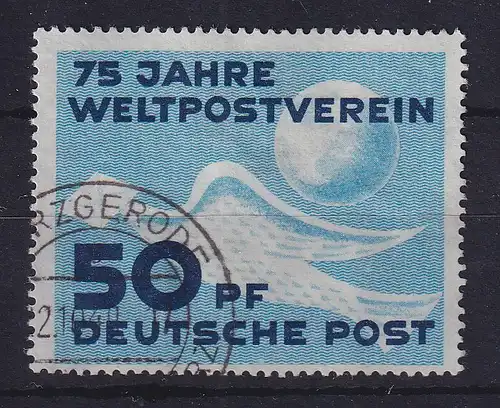 DDR 1949 Weltpostverein Mi.-Nr. 242 gestempelt HARZGERODE