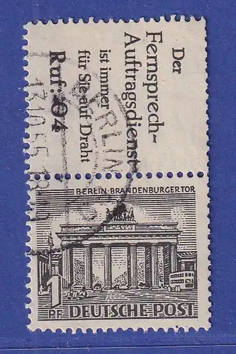 Berlin 1952 Berliner Bauten Zusammendruck S 9 gestempelt