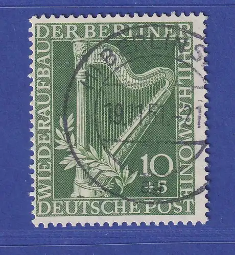 Berlin 1950 Wiederaufbau der Philharmonie Mi.-Nr. 72 gestempelt