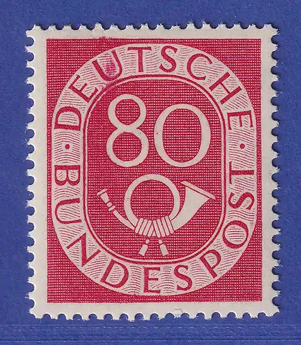 Bundesrepublik 1951 Posthornsatz 80Pfg-Wert Mi.-Nr. 137 **