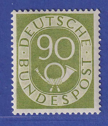 Bundesrepublik 1951 Posthornsatz 90Pfg-Wert Mi.-Nr. 138 **