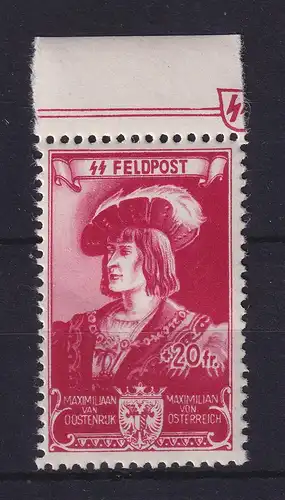 Dt. Besetzung 2.WK, Belgien Flämische Legion Maximilian I.  Mi.-Nr. XII **