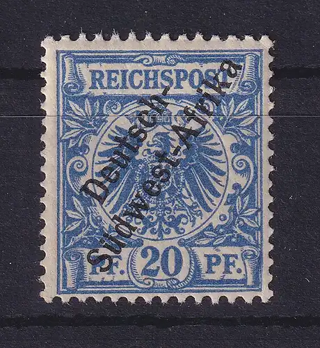 Deutsch-Südwestafrika 1897 20Pfg Mi.-Nr. 4 postfrisch **