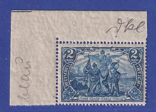 Dt. Reich 2 Mark Kriegsdruck Mi.-Nr. 95 B II c ungebraucht * gepr. JÄSCHKE BPP