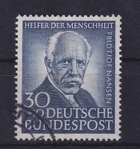 Bundesrepublik 1953 Fridtjof Nansen Mi.-Nr. 176 mit Eck-O