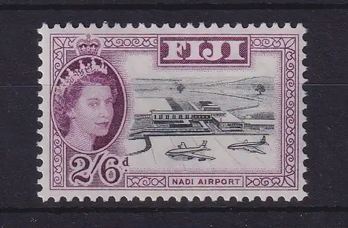 Fiji Inseln 1961 Freimarke Flughafen Mi.-Nr. 150 ** / MNH