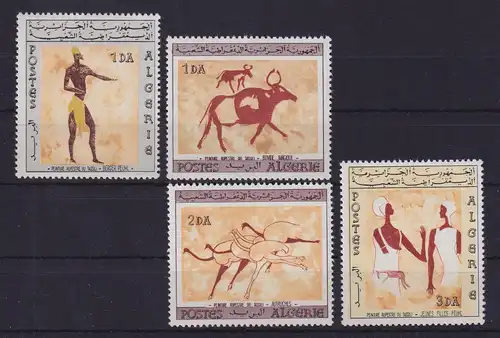 Algerien 1966 Höhlenmalereien Mi.-Nr. 444-447 postfrisch **