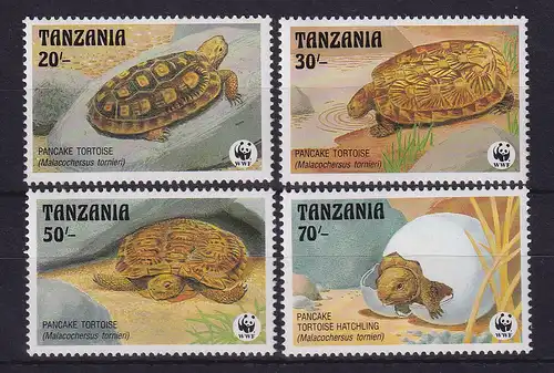 Tansania 1993 Schildkröten Mi.-Nr. 1511-1514 postfrisch **